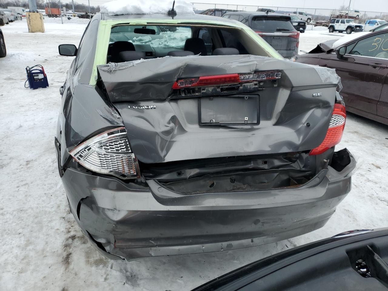 2010 Ford Fusion VIN 3FAHP0HA4AR281531 Copart auction photo, rear end damage thumbnail 6