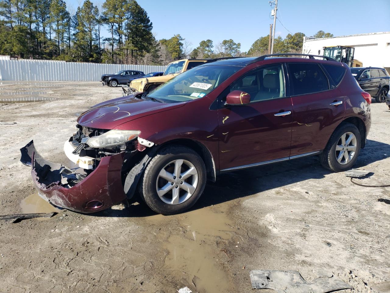2010 Nissan Murano VIN JN8AZ1MW4AW101642