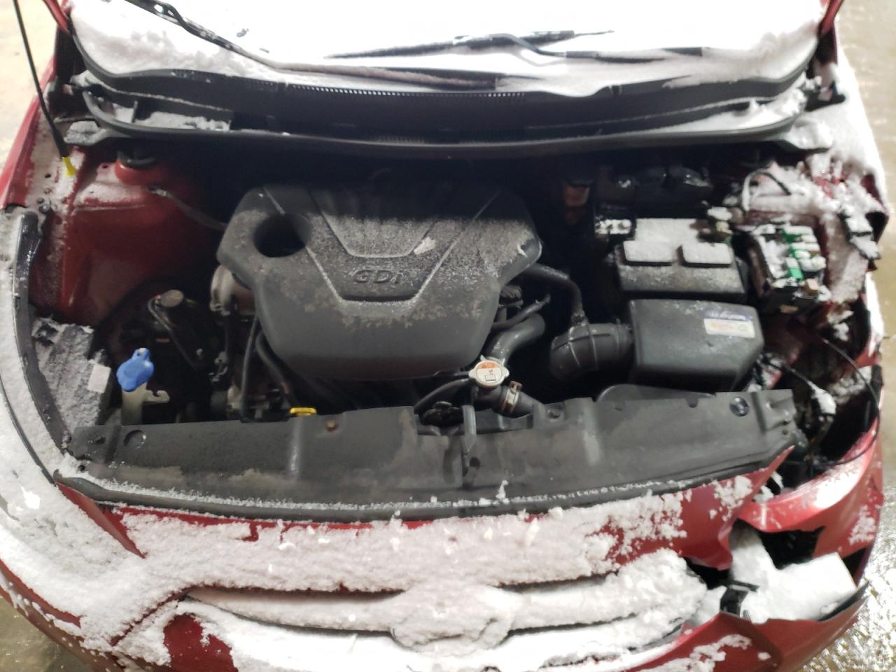 2017 Hyundai Accent VIN KMHCT4AE7HU341112 Copart auction photo, front end damage thumbnail 11