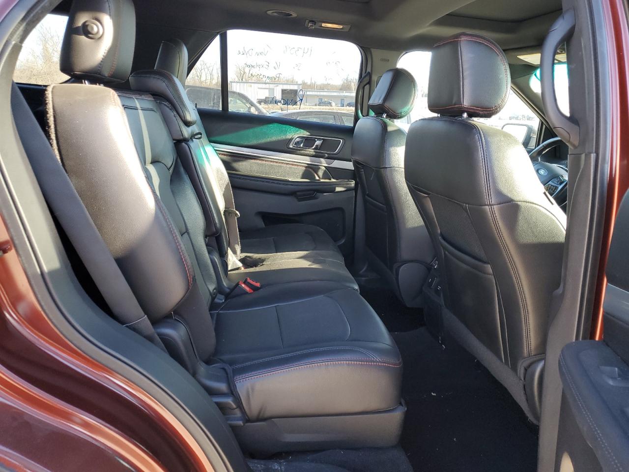2016 Ford Explorer VIN 1FM5K8GT4GGD12091 Copart auction photo, rear end / front end damage thumbnail 11