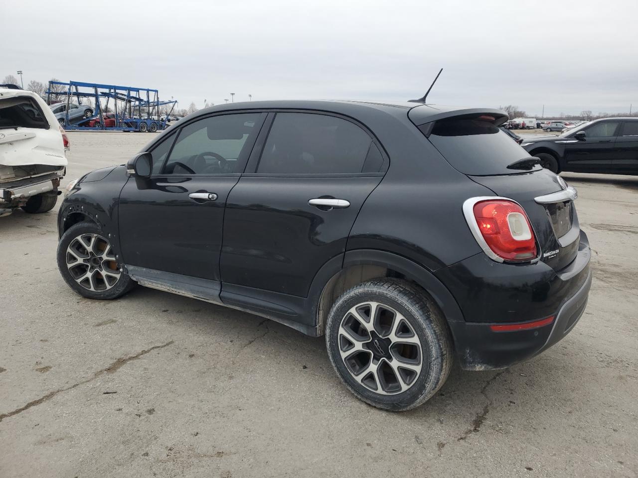 2016 Fiat 500 VIN ZFBCFXCT0GP378964 Copart auction photo, front end / side damage thumbnail 2