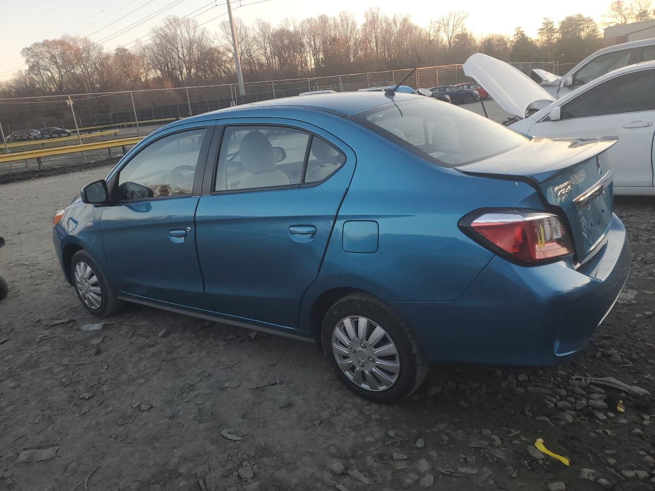 2022 Mitsubishi Mirage VIN ML32FUFJ1NHF02352 Copart auction photo, rear end damage thumbnail 2