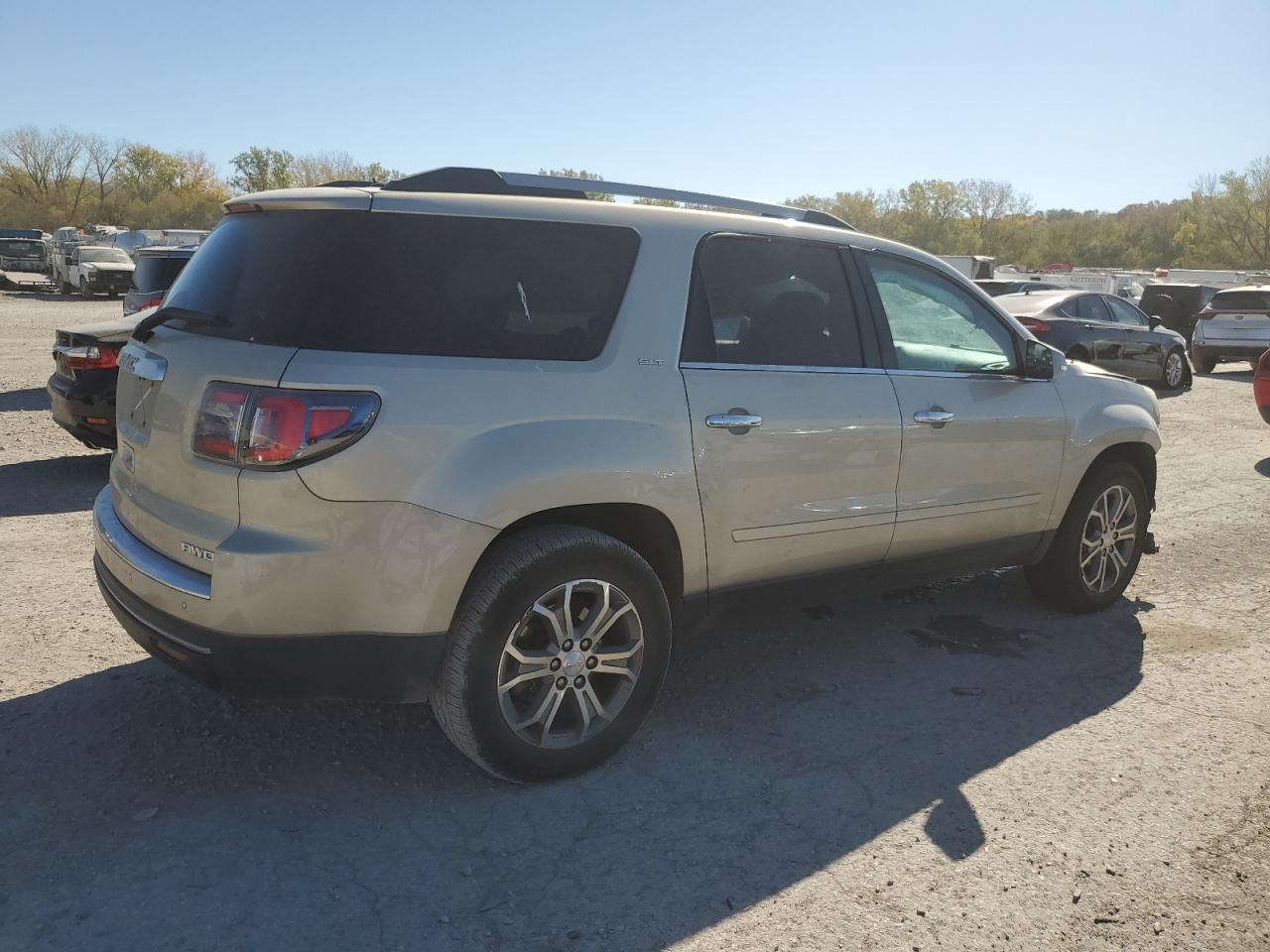 2014 GMC Acadia VIN 1GKKVRKD5EJ193377 Copart auction photo, front end / mechanical damage thumbnail 3