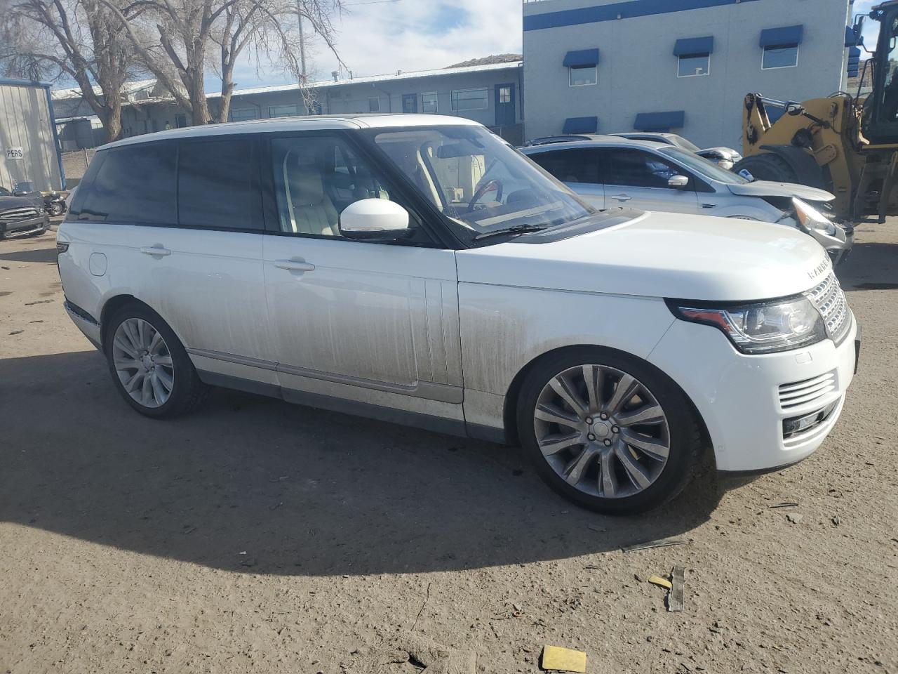 2016 Land Rover Range Rover VIN SALGS2EF1GA303738 Copart auction photo, side / rear end damage thumbnail 4