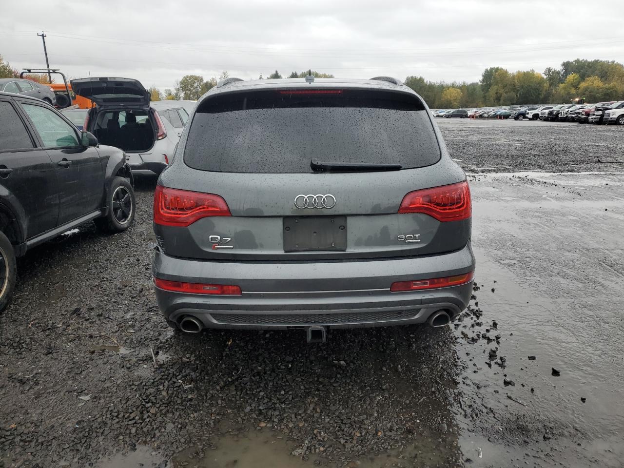 2014 Audi Q7 VIN WA1DGAFE1ED018457 Copart auction photo, rear end damage thumbnail 6
