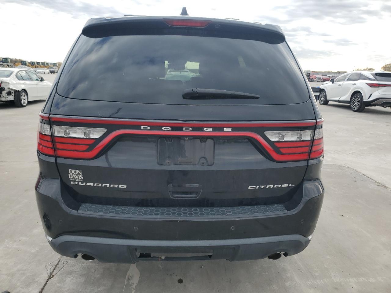 2015 Dodge Durango VIN 1C4RDHEG5FC784456 Copart auction photo, front end / minor dent/scratches damage thumbnail 6