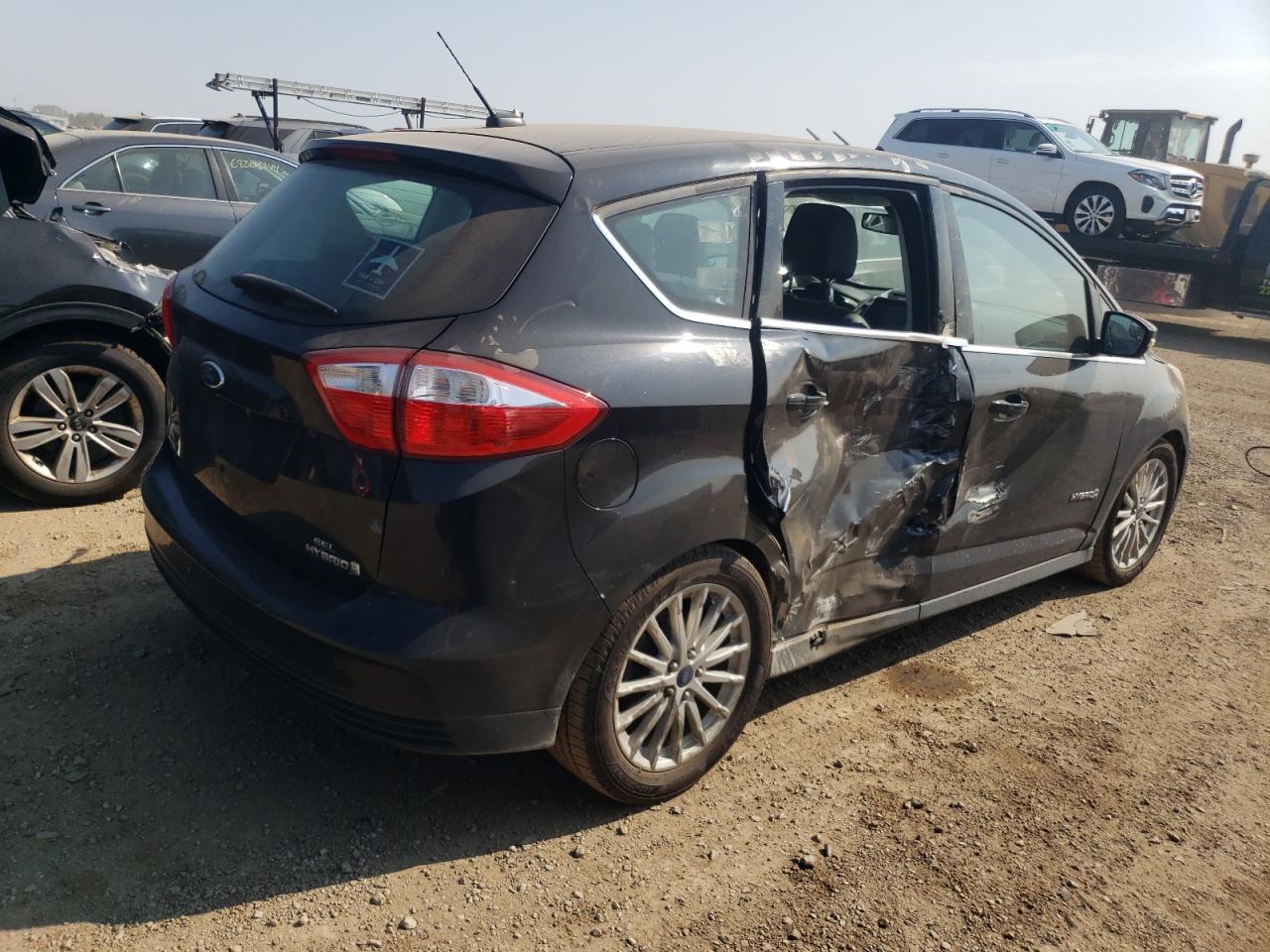 2013 Ford C-MAX VIN 1FADP5BU5DL531702 Copart auction photo, all over damage thumbnail 3