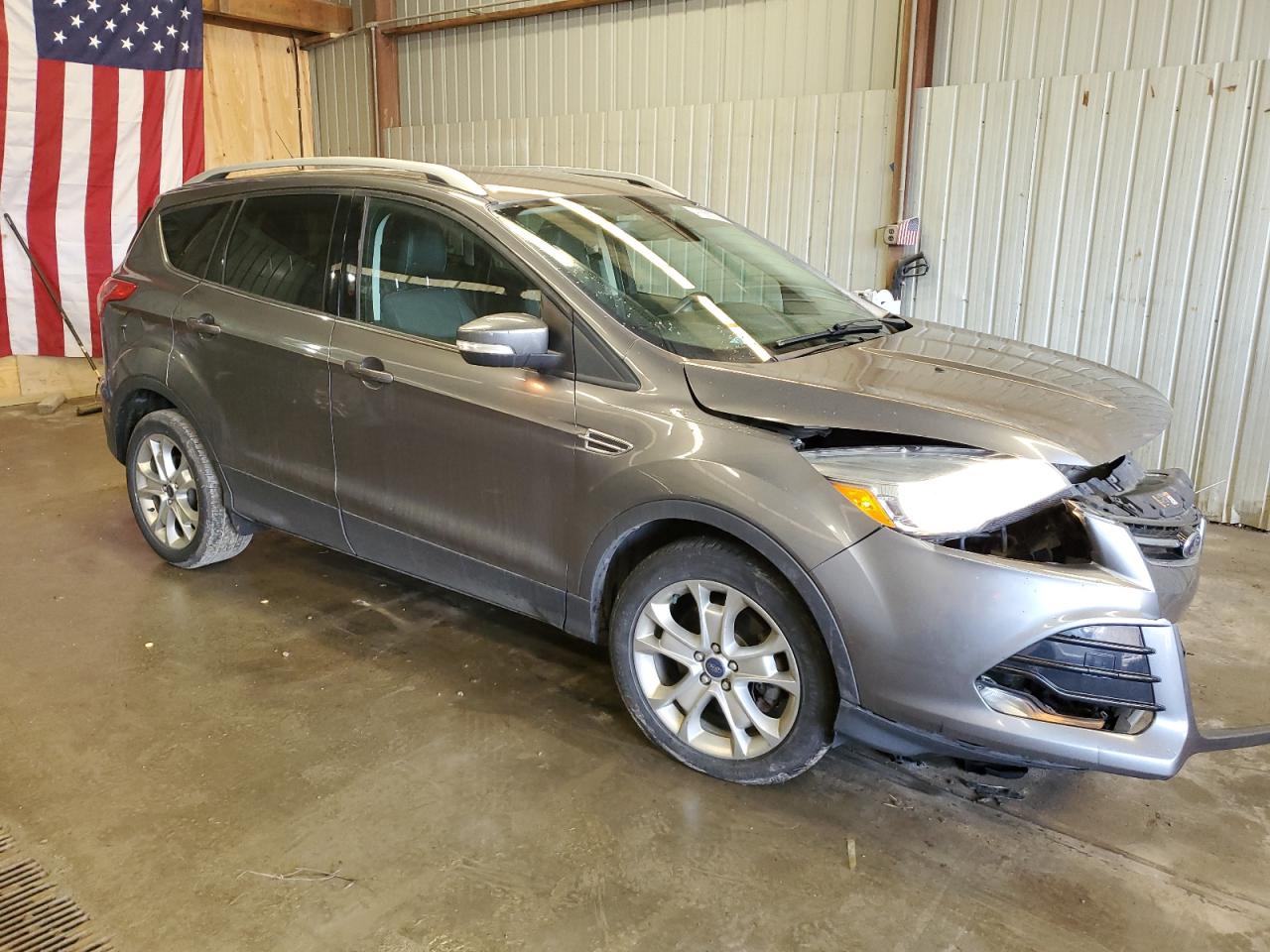 2014 Ford Escape VIN 1FMCU9J91EUC54251 Copart auction photo, front end damage thumbnail 4