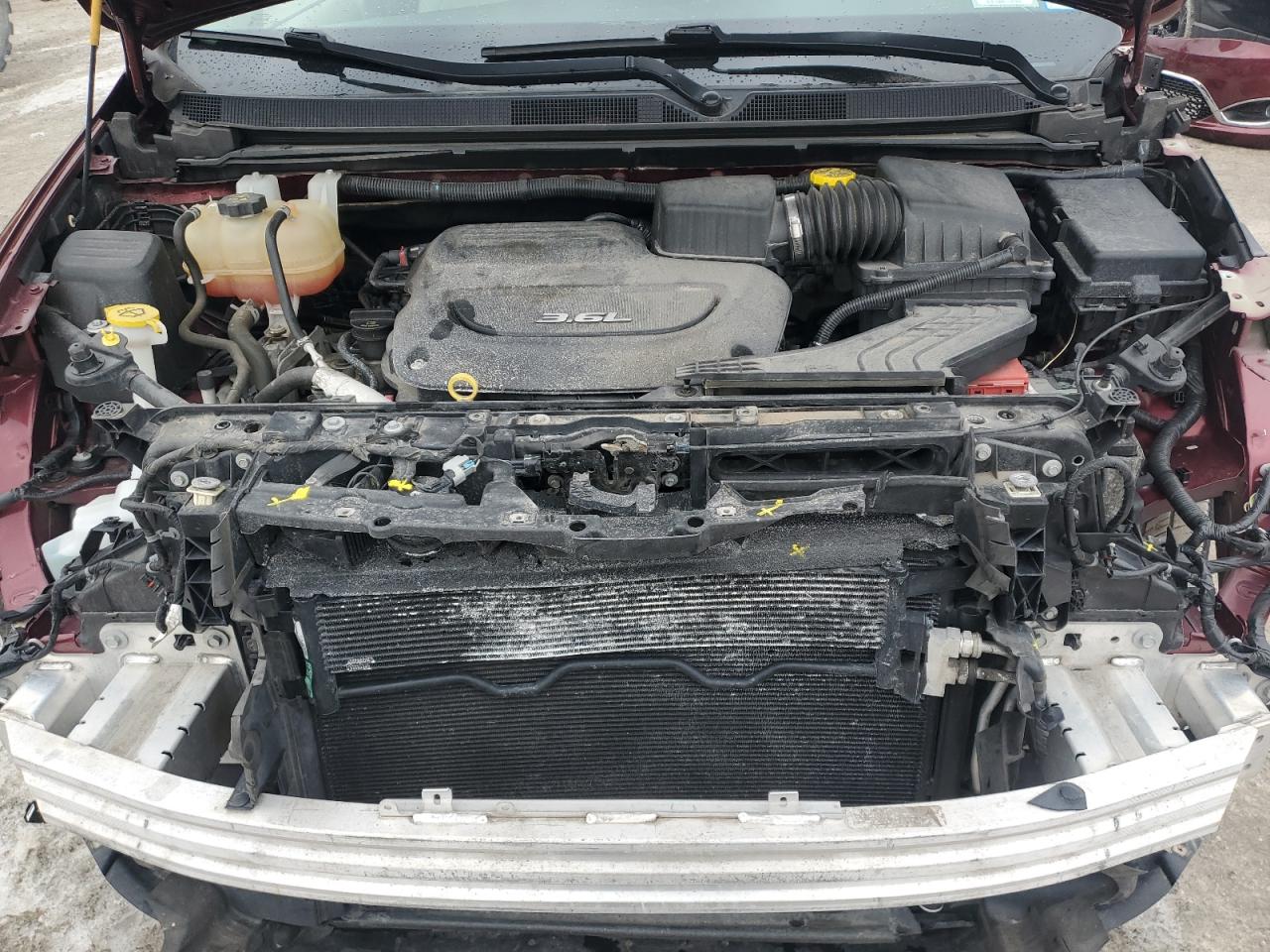 2018 Chrysler Pacifica VIN 2C4RC1EGXJR150120 Copart auction photo, front end damage thumbnail 12