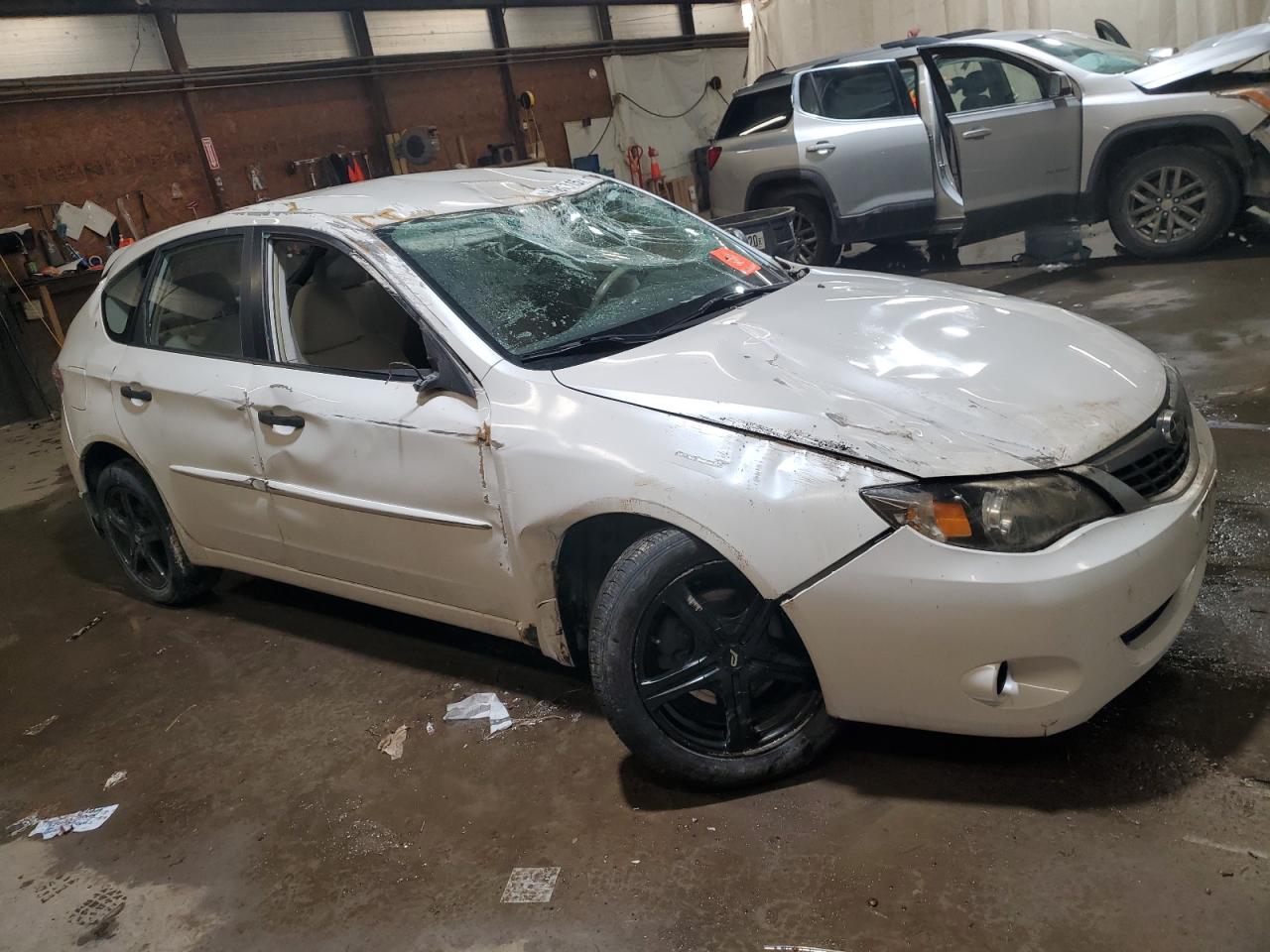 2008 Subaru Impreza VIN JF1GH61638H814188 Copart auction photo, all over damage thumbnail 4