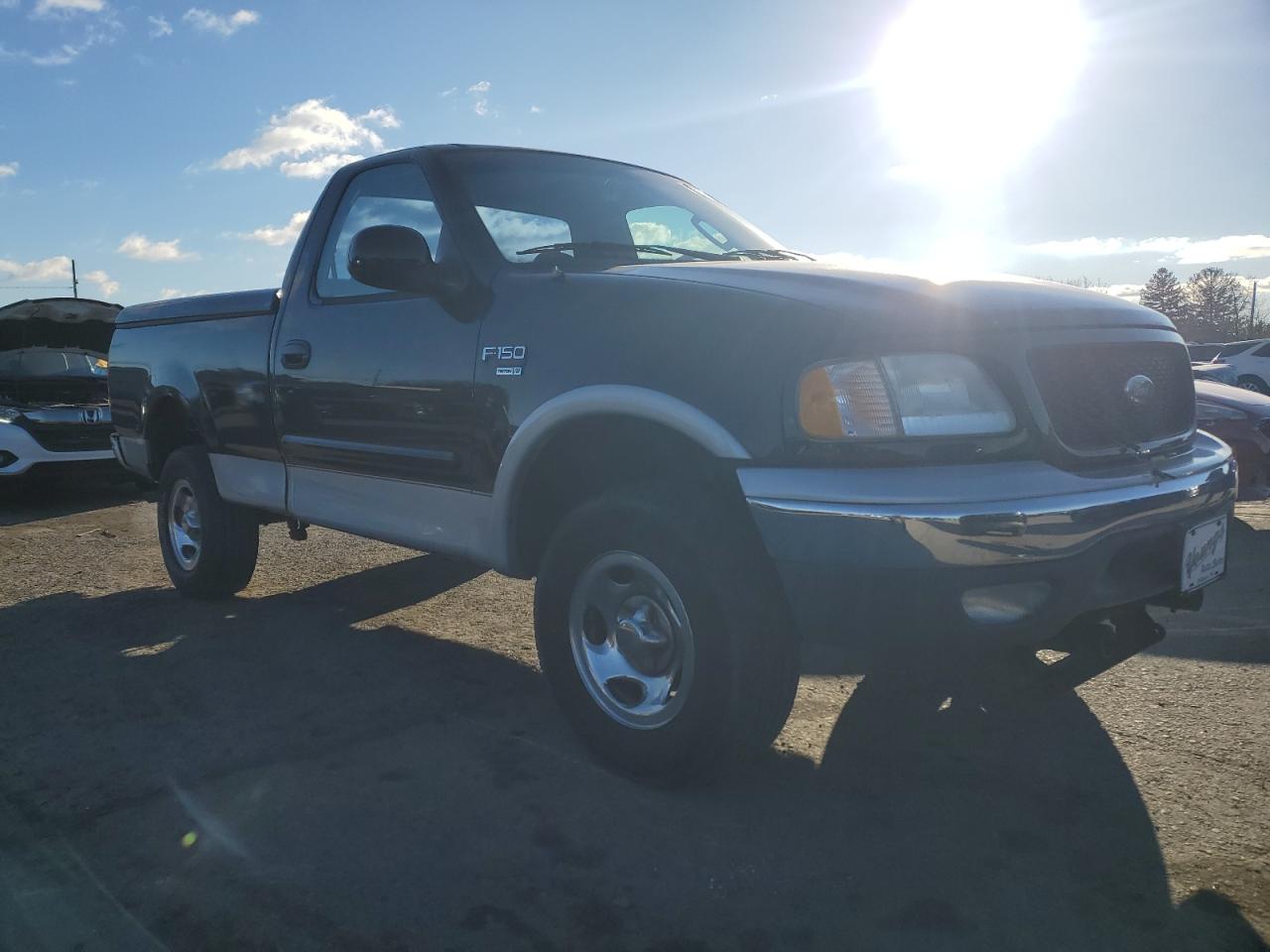 2002 Ford F-150 VIN 2FTRF18W62CA75978 Copart auction photo, undercarriage damage thumbnail 4