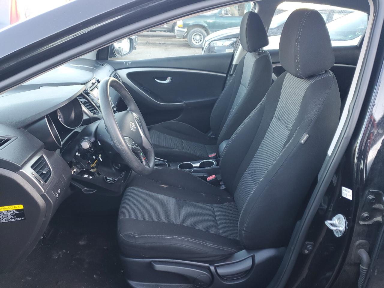 2017 Hyundai Elantra VIN KMHD35LH2HU381714 Copart auction photo, side / rear end damage thumbnail 7
