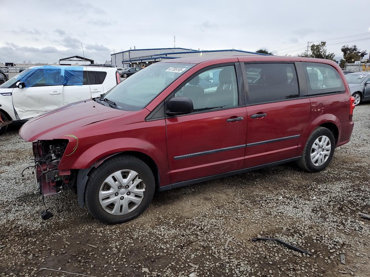 2014 Dodge Caravan VIN 2C4RDGBGXER238319