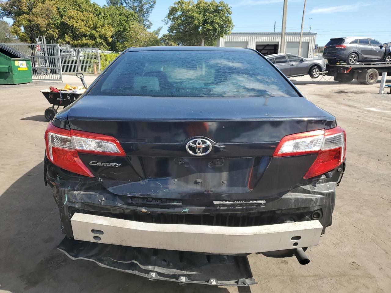 2014 Toyota Camry VIN 4T1BF1FK5EU793538 Copart auction photo, rear end damage thumbnail 6