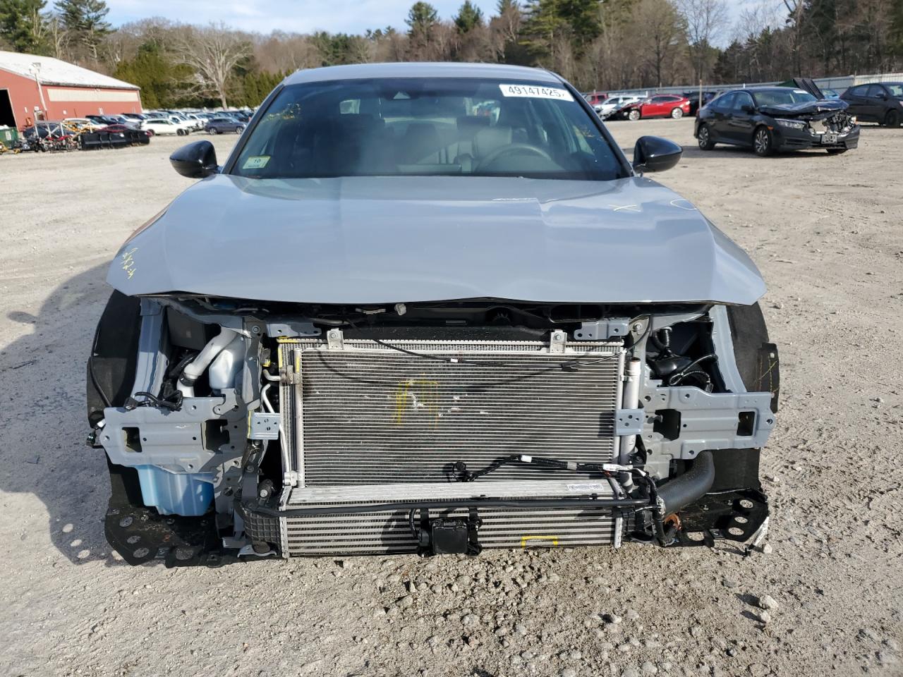 2022 Honda Accord VIN 1HGCV1F32NA099509 Copart auction photo, front end / minor dent/scratches damage thumbnail 5