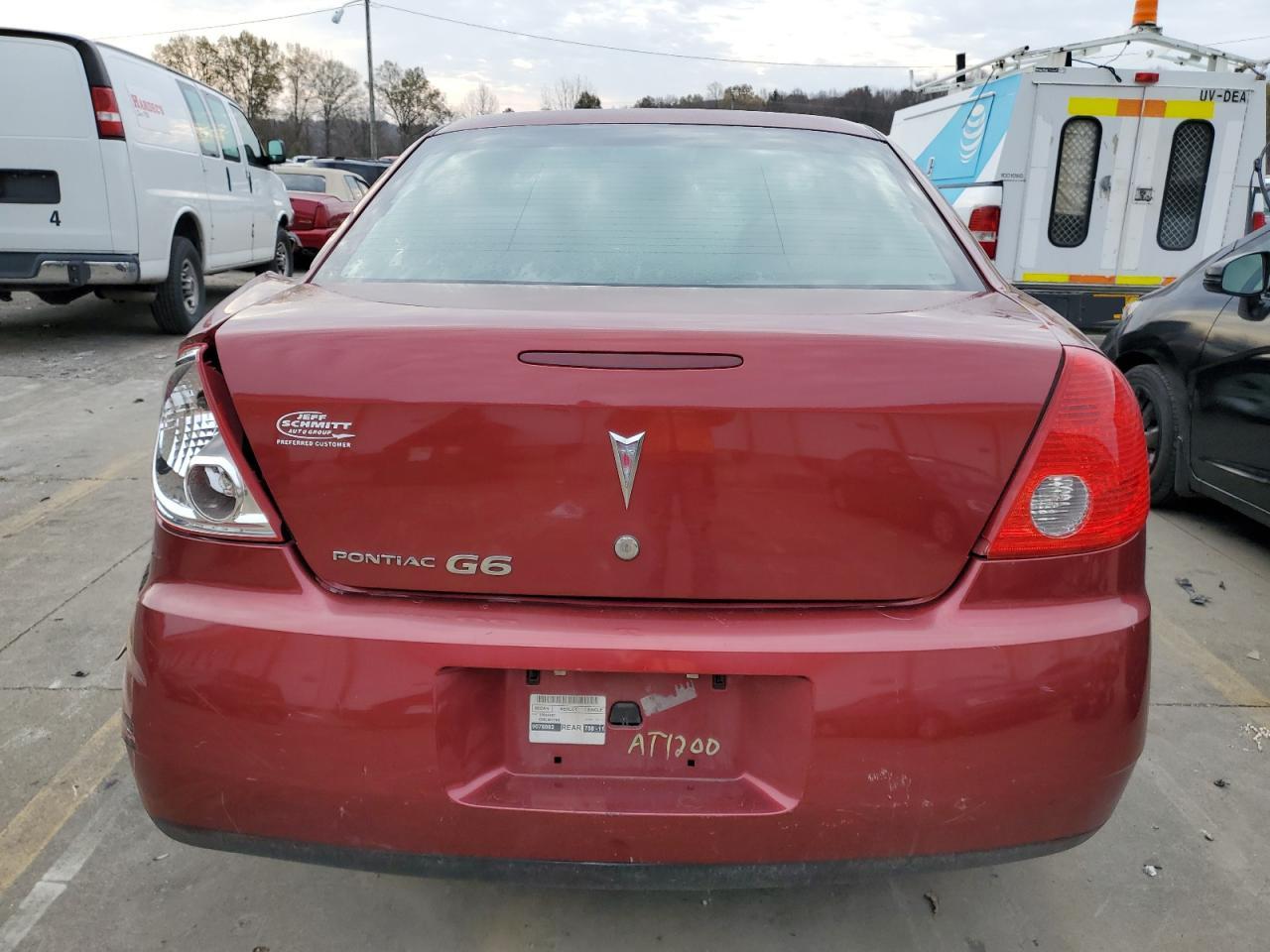 2009 Pontiac G6 VIN 1G2ZG57B794128866 Copart auction photo, all over damage thumbnail 6