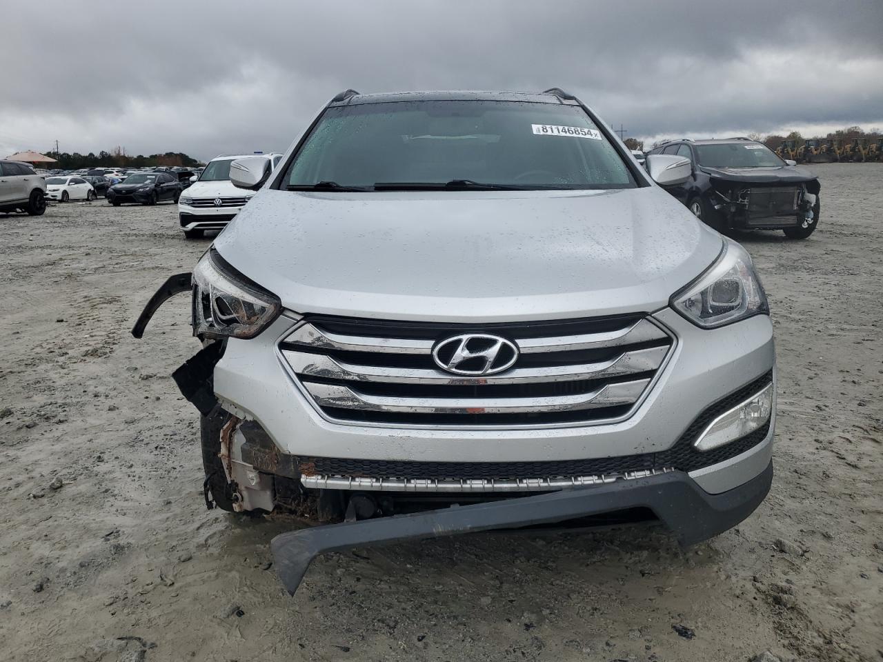 2015 Hyundai Santa Fe VIN 5XYZW4LA4FG255691 Copart auction photo, front end damage thumbnail 5
