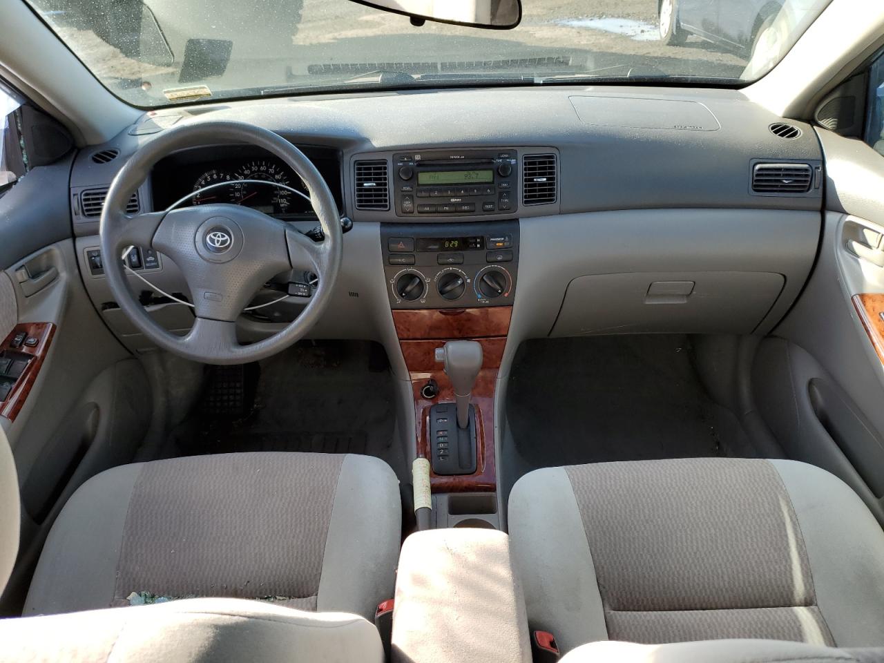 2007 Toyota Corolla VIN 2T1BR30E47C829035 Copart auction photo, side damage thumbnail 8