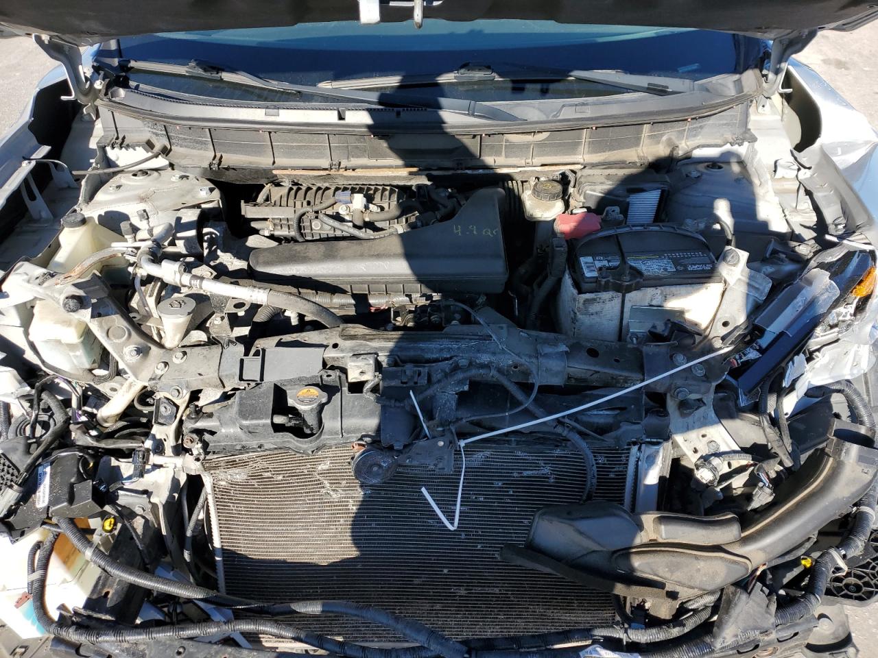 2016 Nissan Rogue VIN 5N1AT2MT3GC798266 Copart auction photo, all over damage thumbnail 13