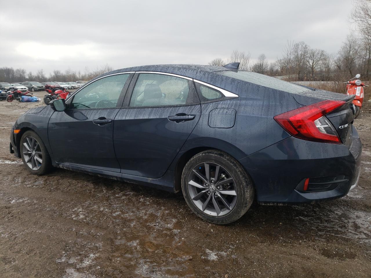 2021 Honda Civic VIN 19XFC1F38ME012127 Copart auction photo, front end damage thumbnail 2