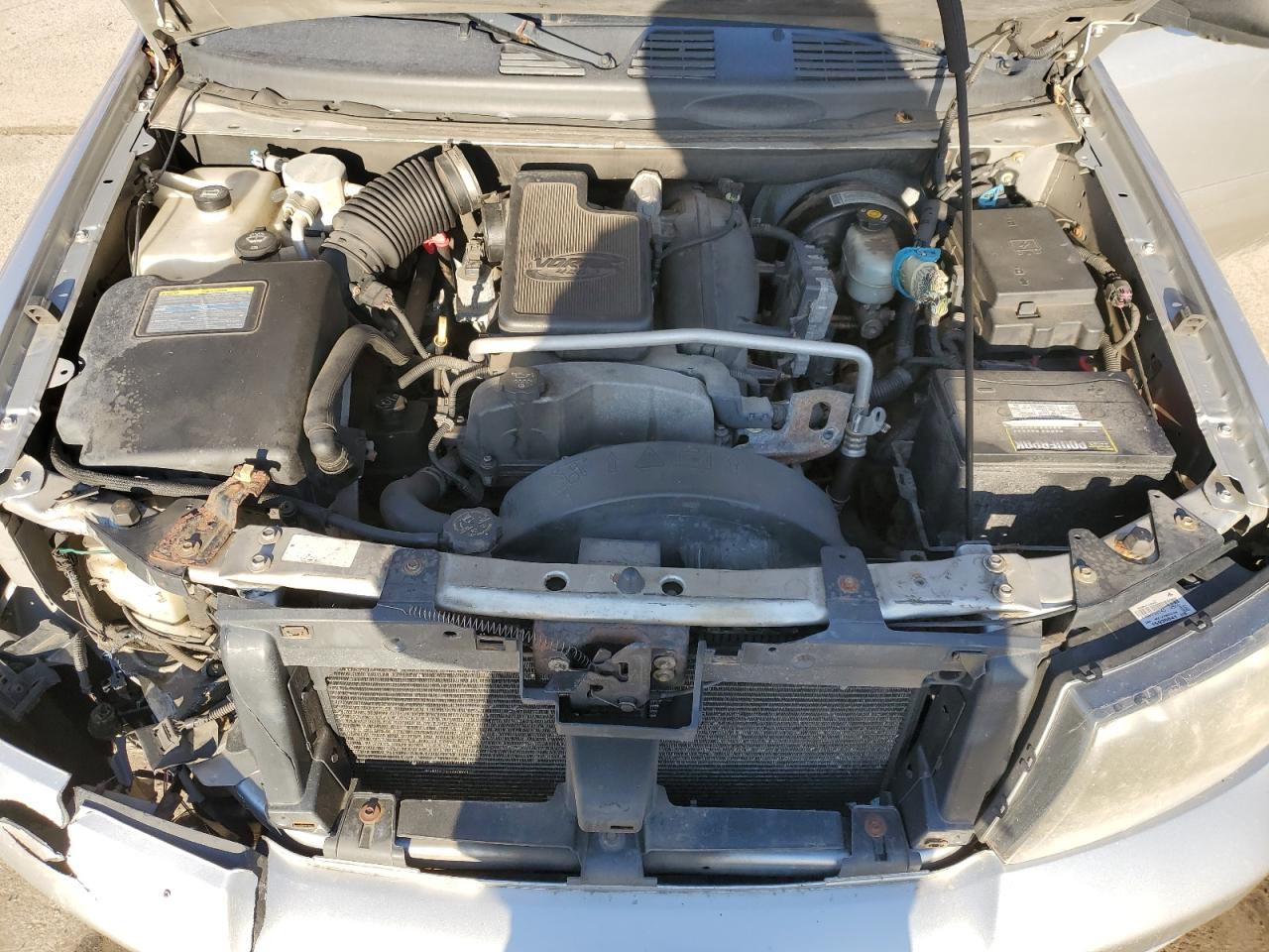 2008 Chevrolet TrailBlazer VIN 1GNDT13SX82182857 Copart auction photo, front end / side damage thumbnail 13