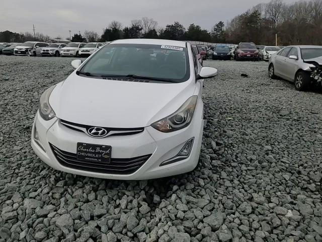 2015 Hyundai Elantra VIN 5NPDH4AEXFH640241 Copart auction photo, rear end / side damage thumbnail 10