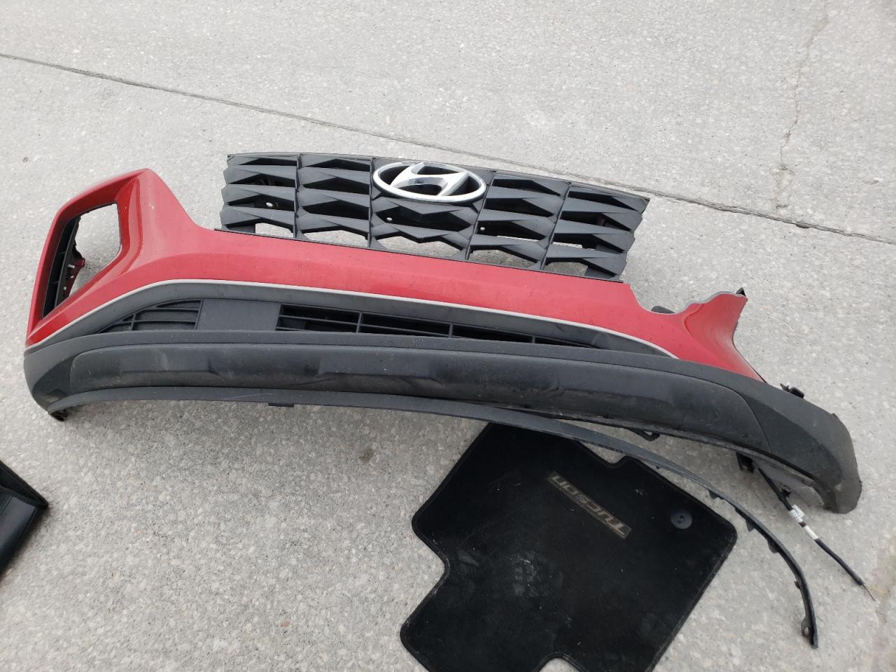 2022 Hyundai Tucson VIN 5NMJF3AE0NH053657 Copart auction photo, front end damage thumbnail 14