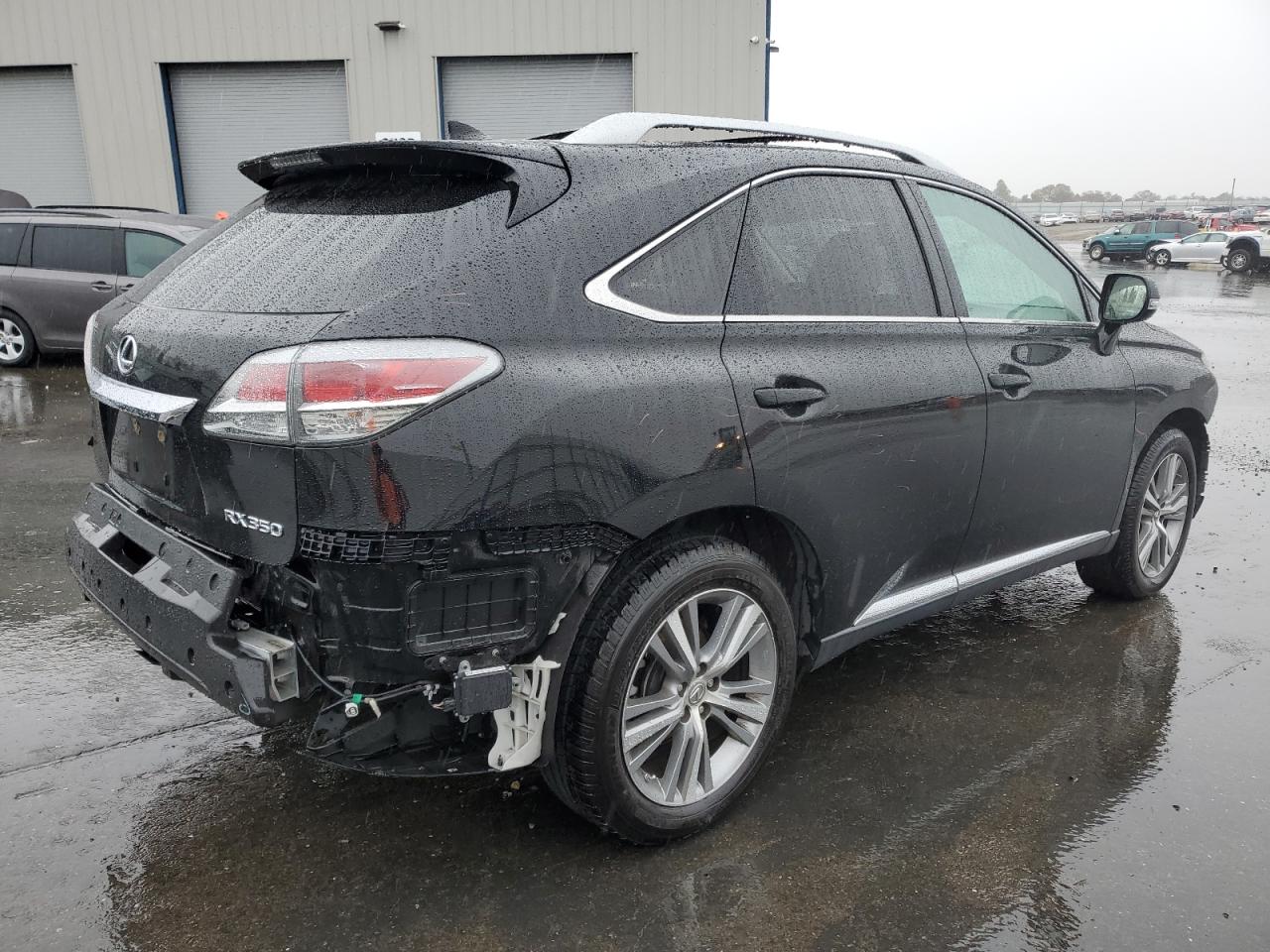 2015 Lexus RX VIN 2T2ZK1BAXFC206515 Copart auction photo, all over damage thumbnail 3