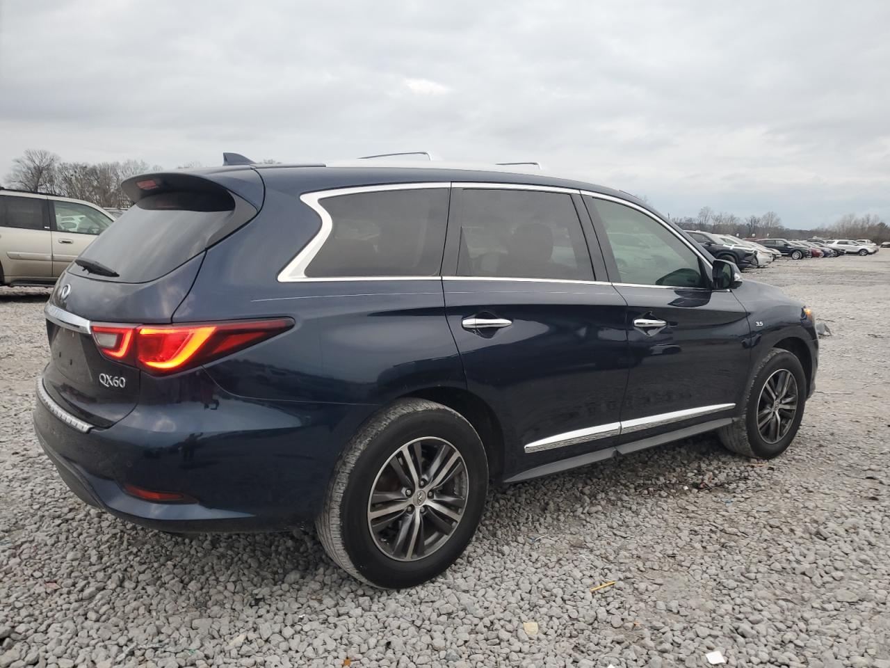 2018 Infiniti QX60 VIN 5N1DL0MN5JC524223 Copart auction photo, undercarriage damage thumbnail 3