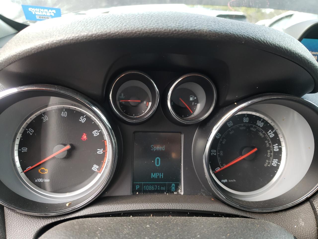 2016 Buick Encore VIN KL4CJASB4GB629025 Copart auction photo, mechanical damage thumbnail 9