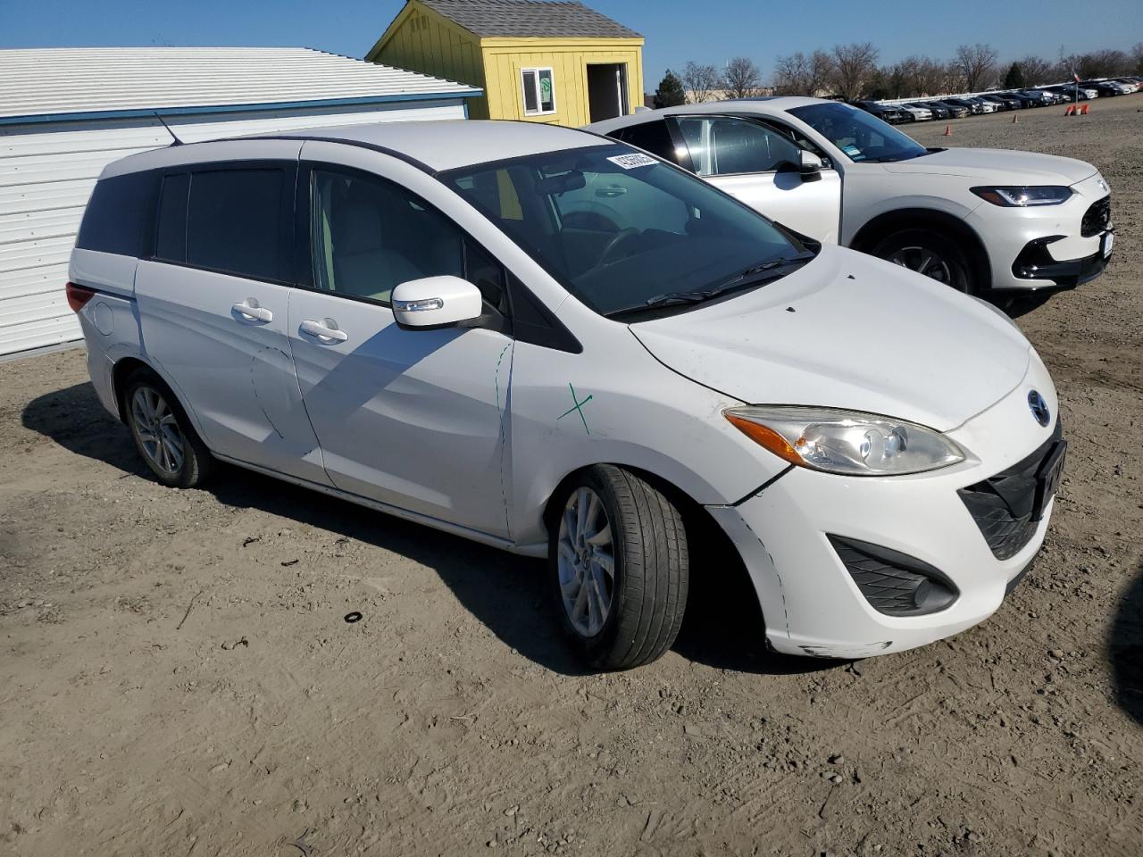 2013 Mazda 5 VIN JM1CW2BL5D0149654 Copart auction photo, front end damage thumbnail 4