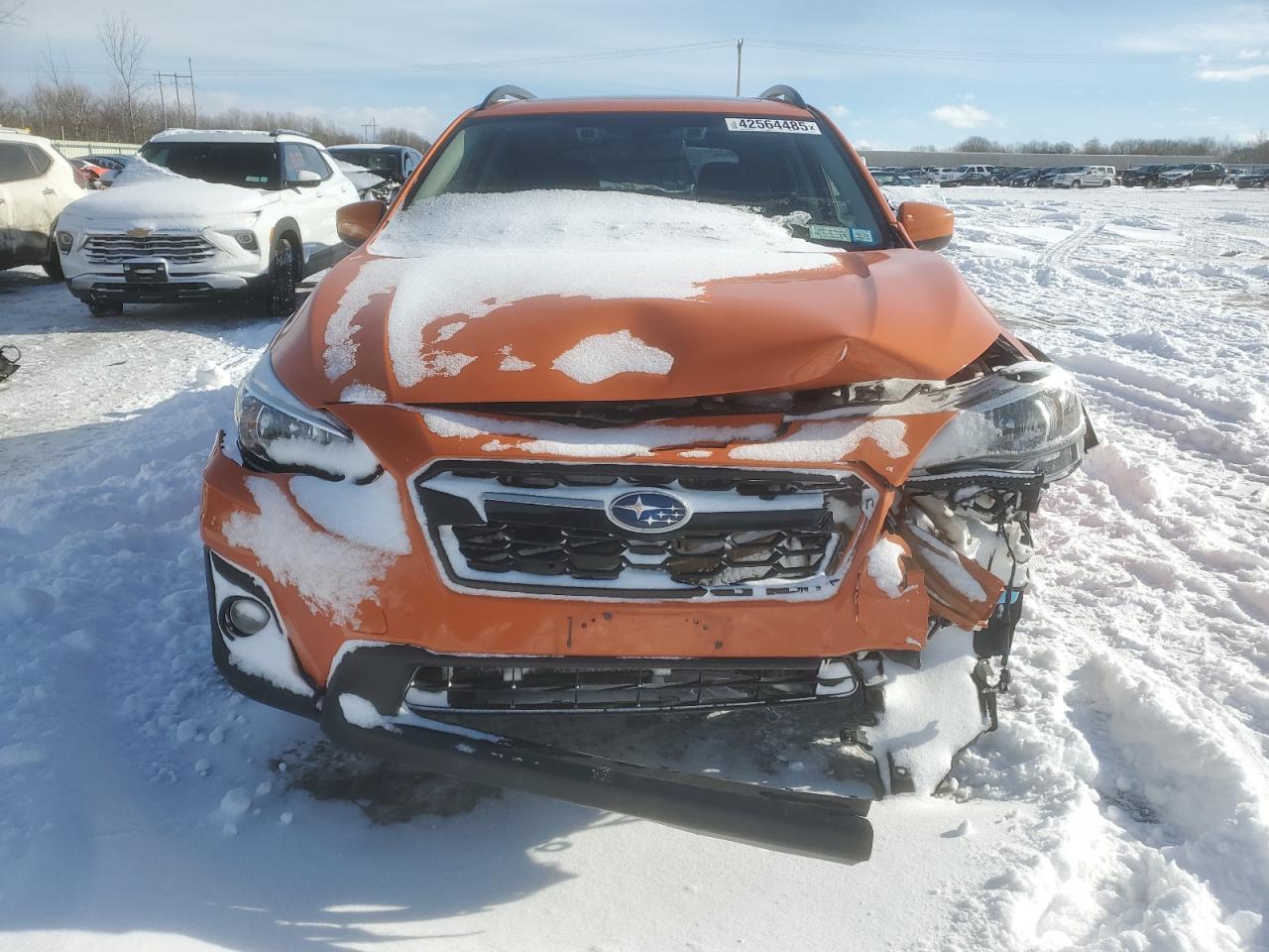 2020 Subaru XV VIN JF2GTAEC8LH212747 Copart auction photo, front end damage thumbnail 5