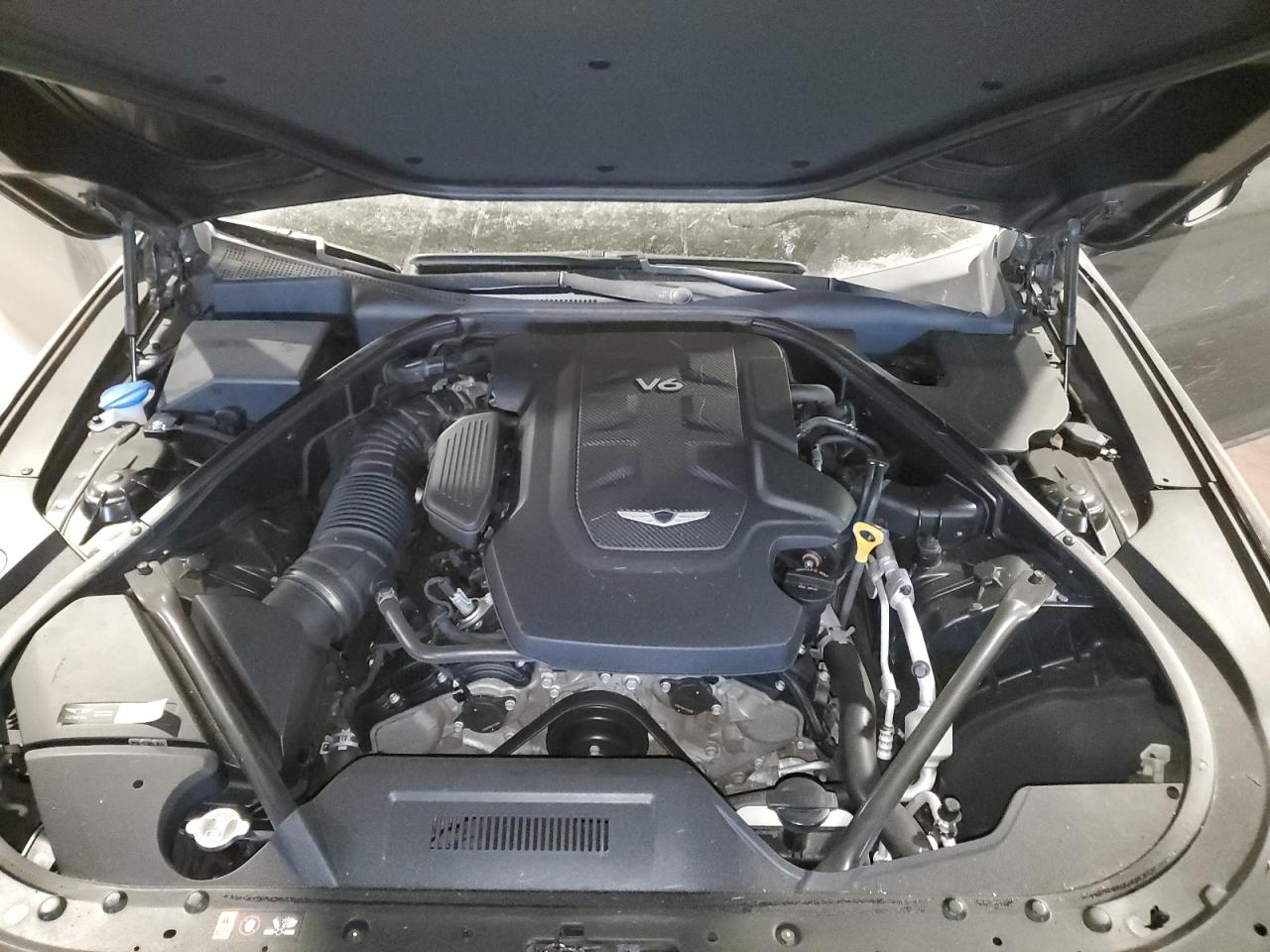 2018 Genesis G80 VIN KMHGN4JE8JU249962 Copart auction photo, front end / minor dent/scratches damage thumbnail 11