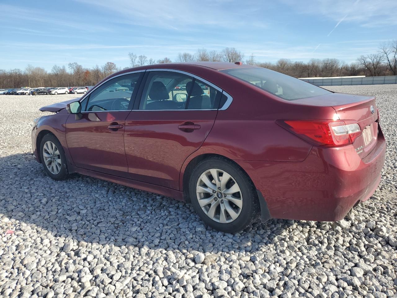 2015 Subaru Legacy VIN 4S3BNBF6XF3027330 Copart auction photo, front end / side damage thumbnail 2