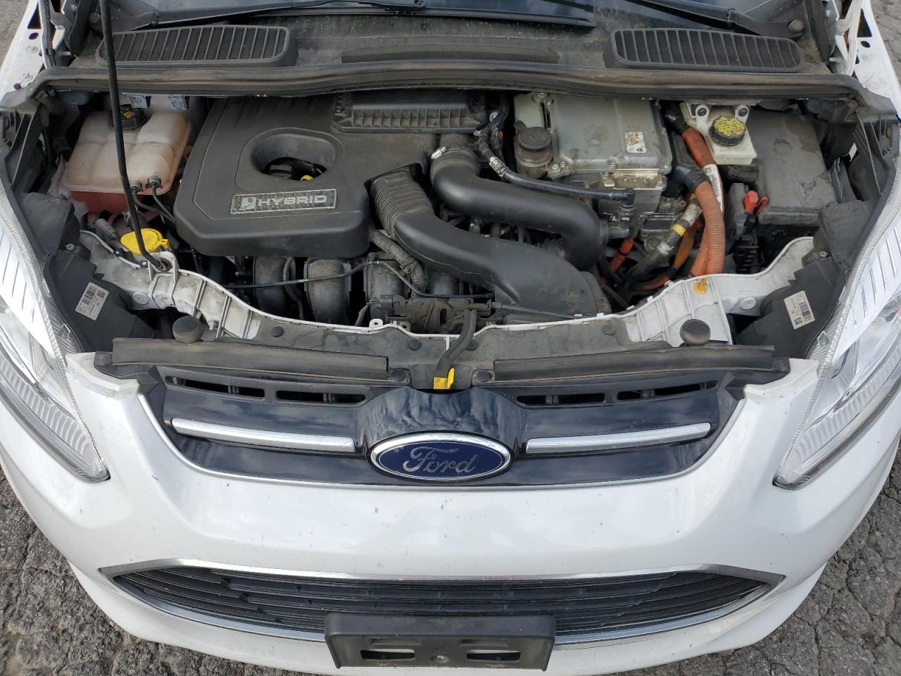 2017 Ford C-MAX VIN 1FADP5AU8HL102738 Copart auction photo, side / front end damage thumbnail 11