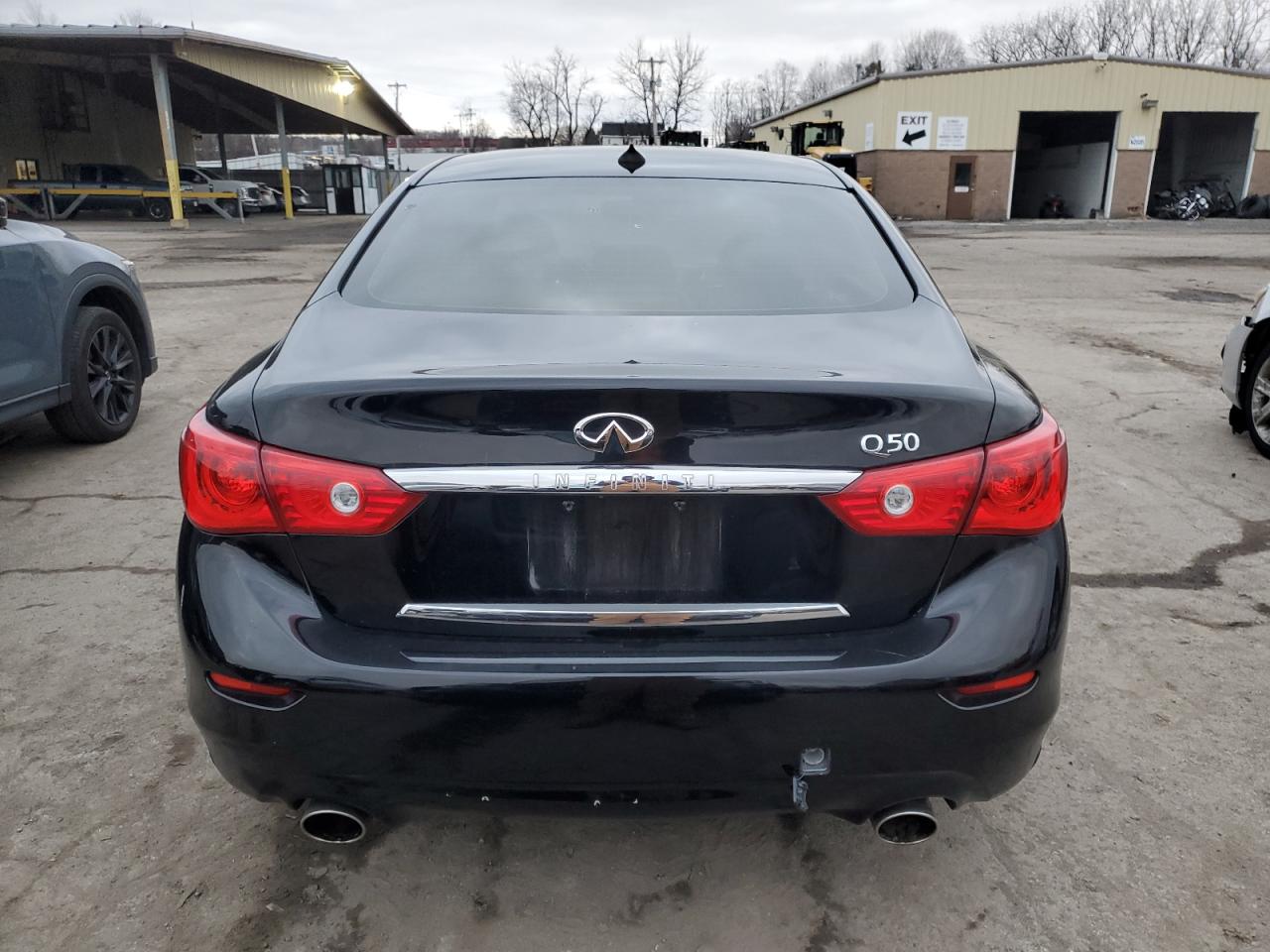 2015 Infiniti Q50 VIN JN1BV7AR5FM404934 Copart auction photo, all over damage thumbnail 6