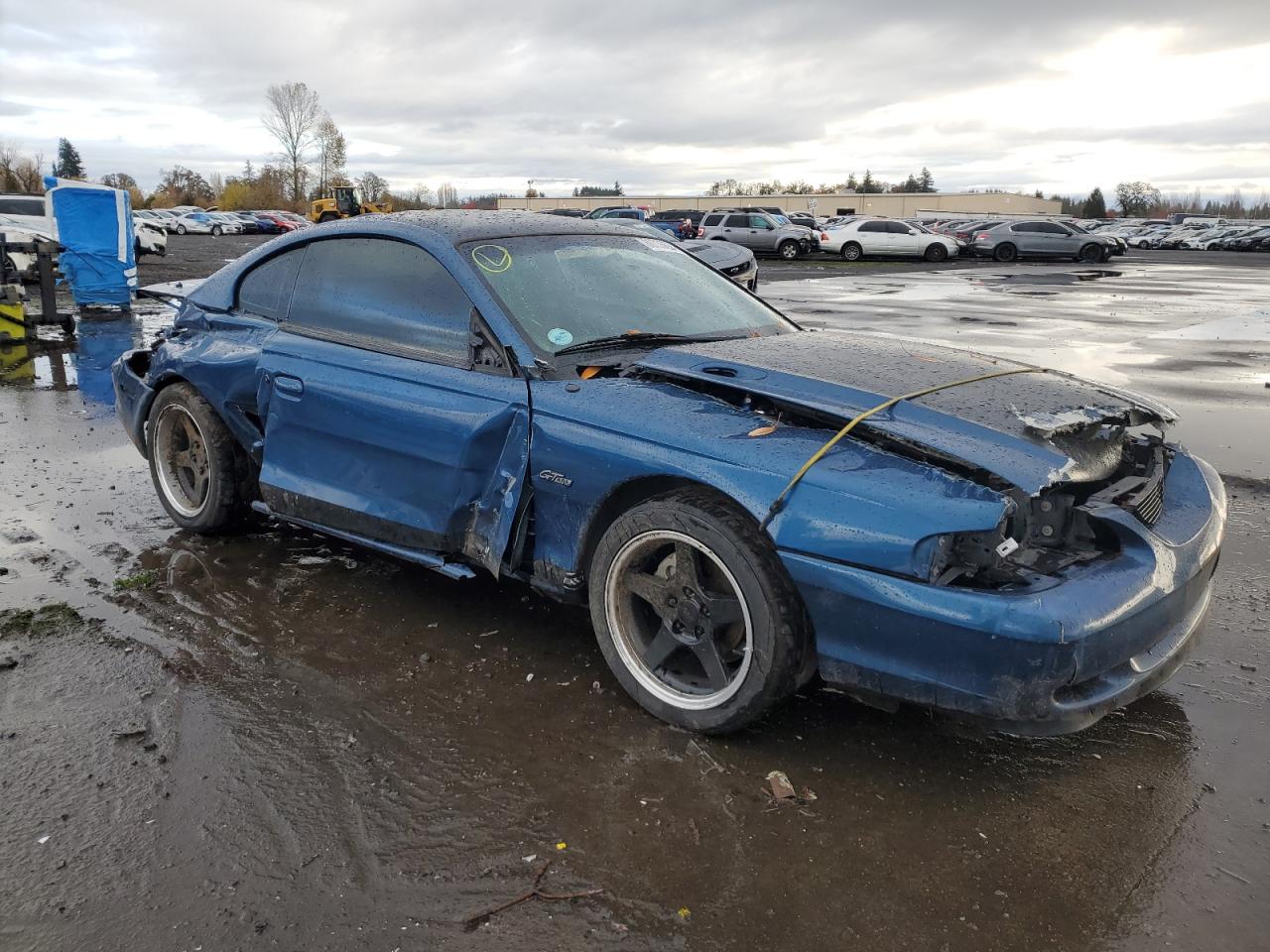 1998 Ford Mustang VIN 1FAFP42X9WF153785 Copart auction photo, all over / front end damage thumbnail 4