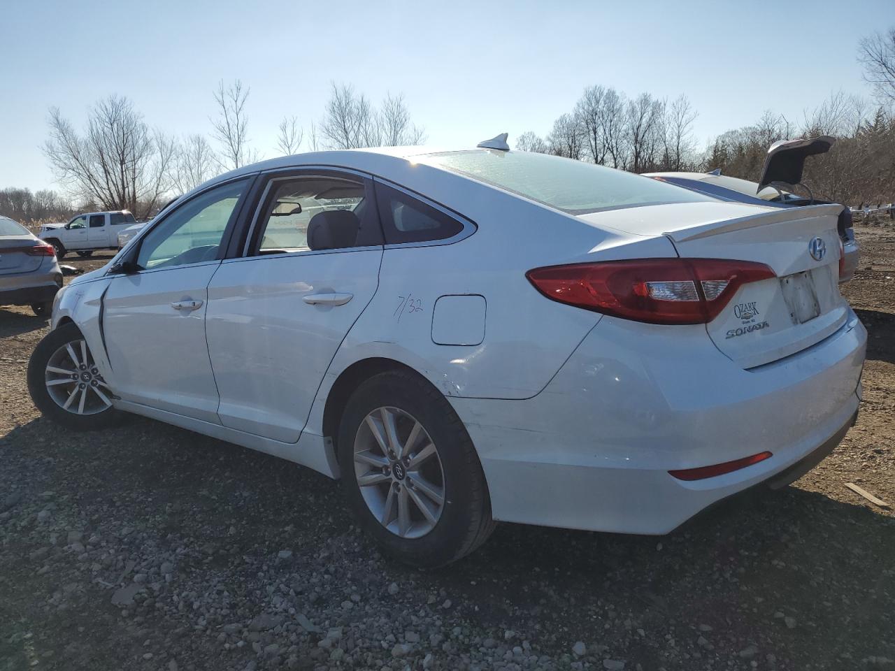 2016 Hyundai Sonata VIN 5NPE24AF6GH301475 Copart auction photo, vandalism / side damage thumbnail 2