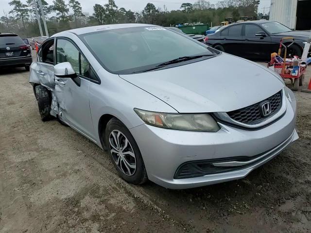 2013 Honda Civic VIN 2HGFB2F56DH546372 Copart auction photo, side damage thumbnail 10