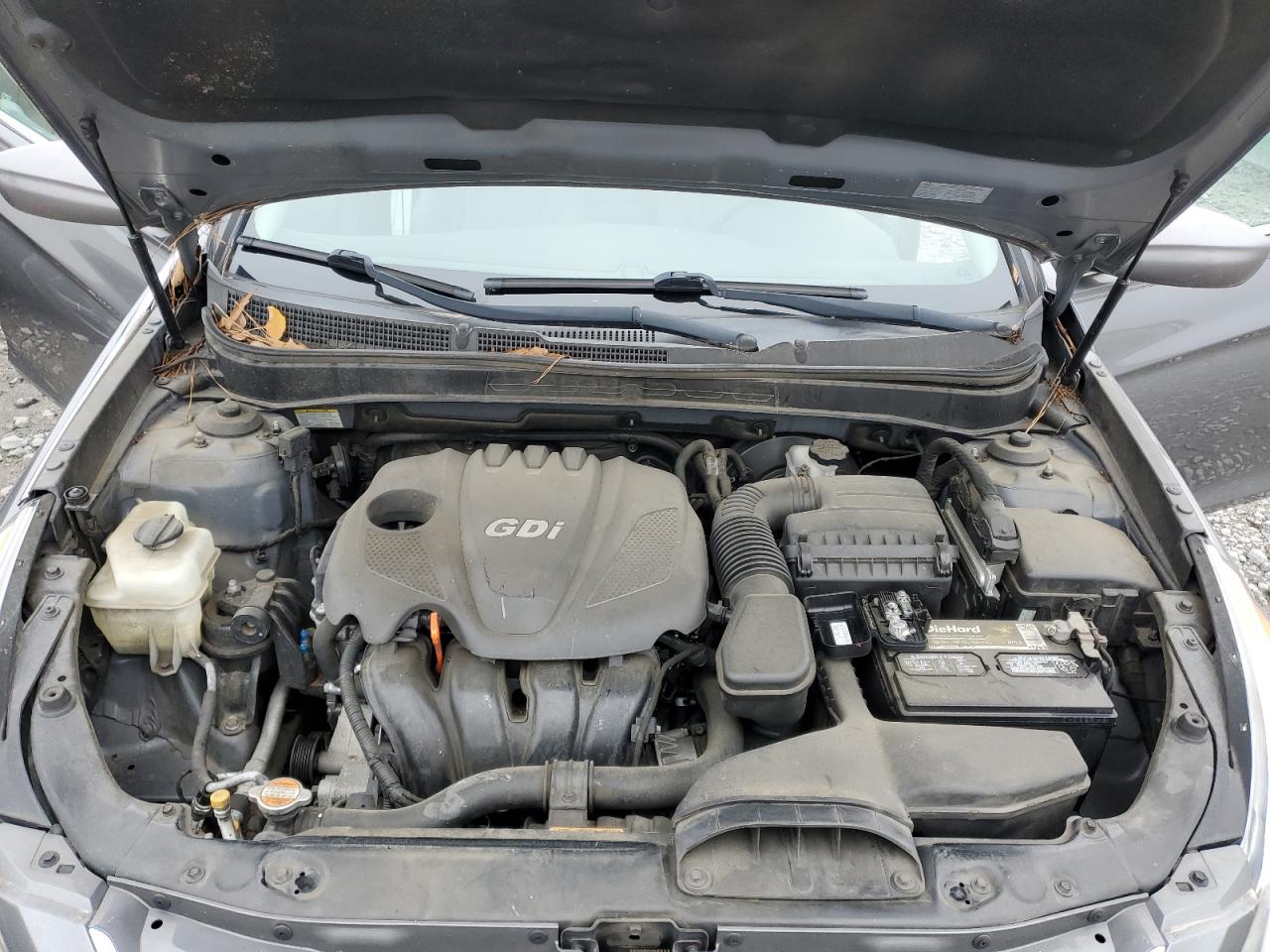 2012 Hyundai Sonata VIN 5NPEB4AC9CH443738 Copart auction photo, front end damage thumbnail 11