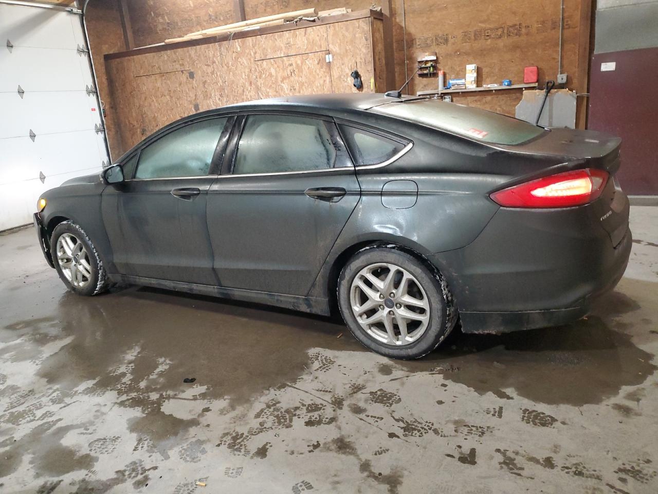 2015 Ford Fusion VIN 1FA6P0H74F5130243 Copart auction photo, front end / side damage thumbnail 2