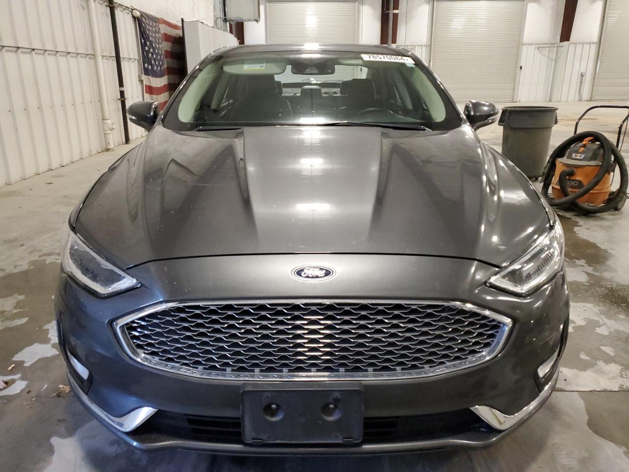2020 Ford Fusion VIN 3FA6P0D9XLR115259 Copart auction photo, rear end damage thumbnail 5