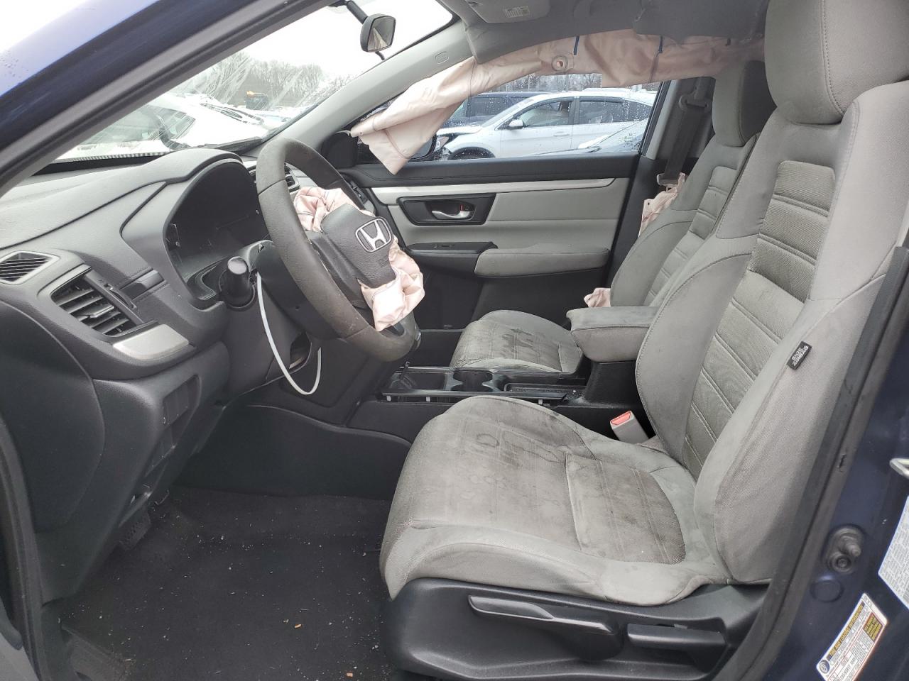 2017 Honda CR-V VIN 2HKRW6H35HH222880 Copart auction photo, front end / side damage thumbnail 7