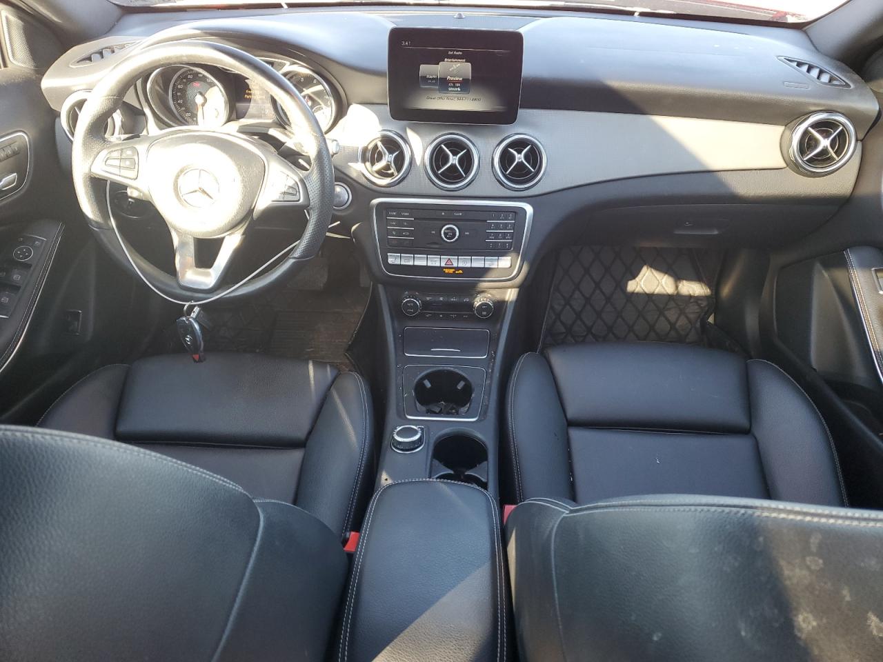 2019 Mercedes-Benz GLA-klasse VIN WDCTG4GB3KU017131 Copart auction photo, frame damage / front end damage thumbnail 8