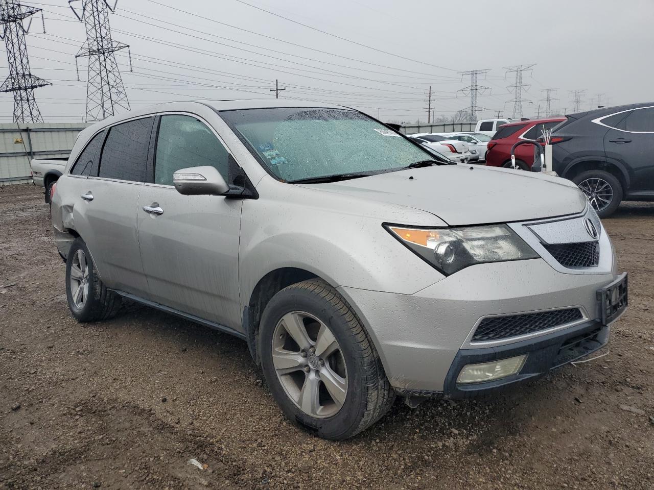 2011 Acura MDX VIN 2HNYD2H69BH547451 Copart auction photo, rear end damage thumbnail 4