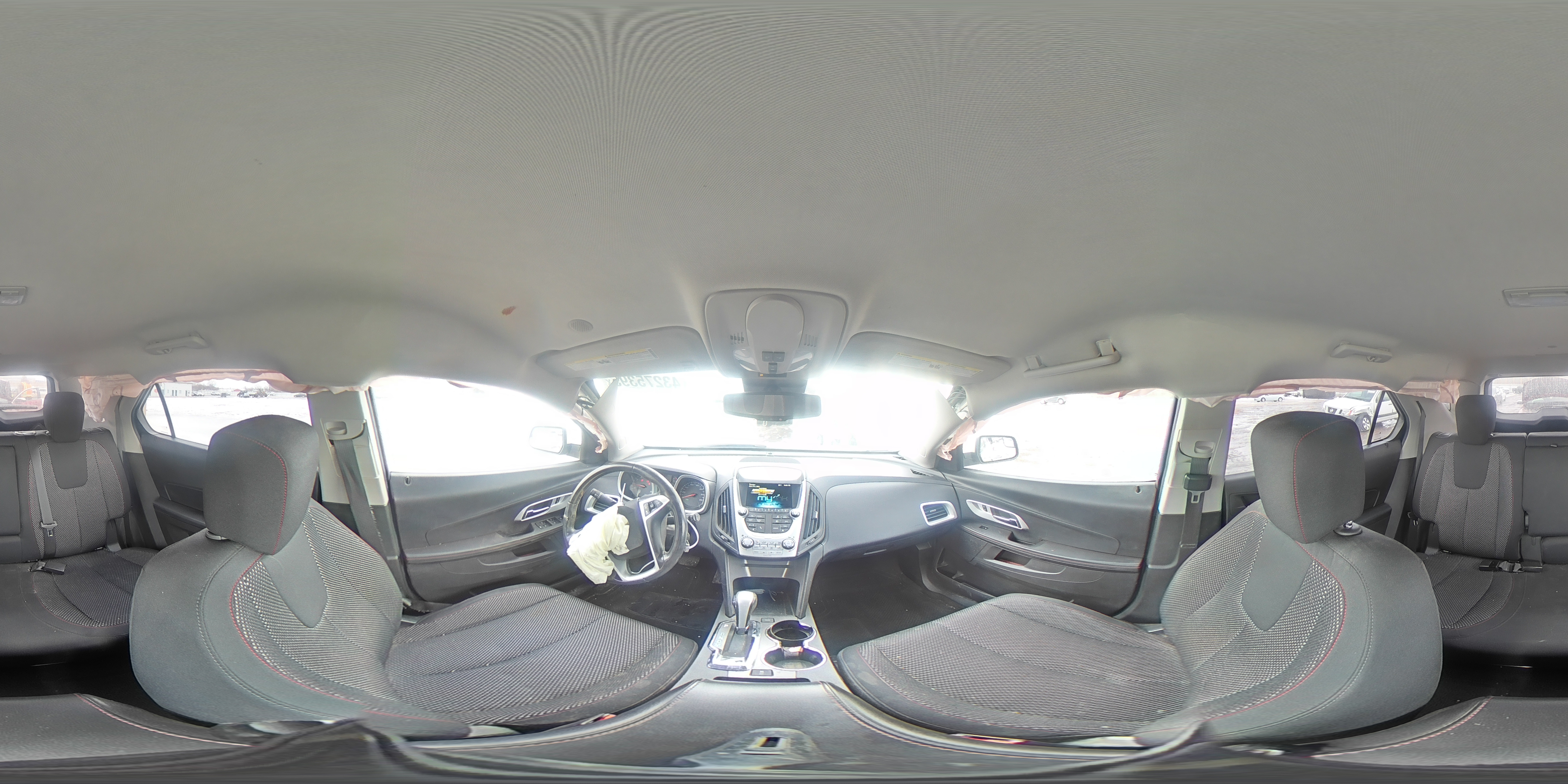 2013 Chevrolet Equinox VIN 2GNALDEKXD1173474 Copart auction photo, front end / side damage thumbnail 13