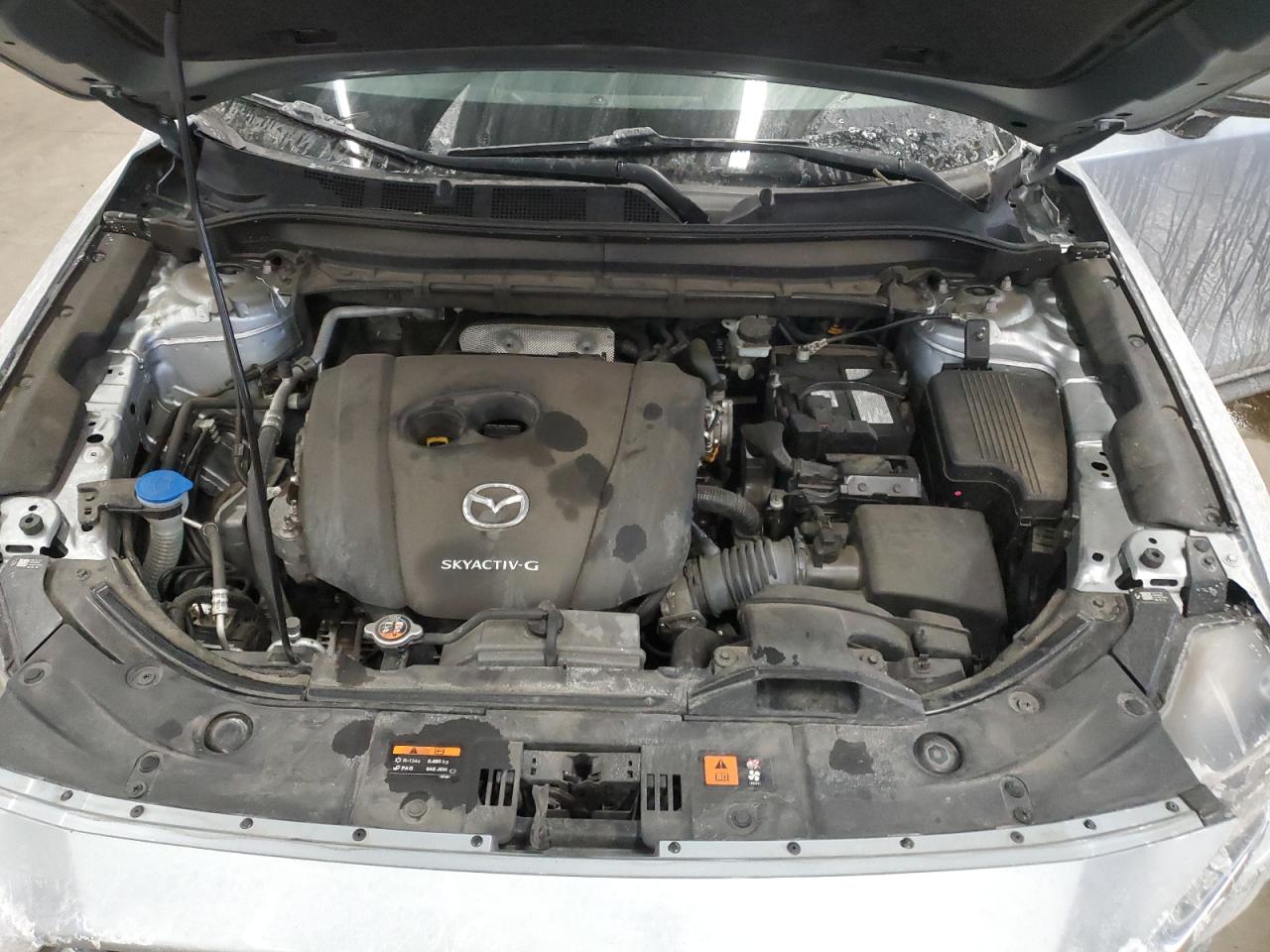 2021 Mazda CX-5 VIN JM3KFACM9M0393893 Copart auction photo, side / minor dent/scratches damage thumbnail 12