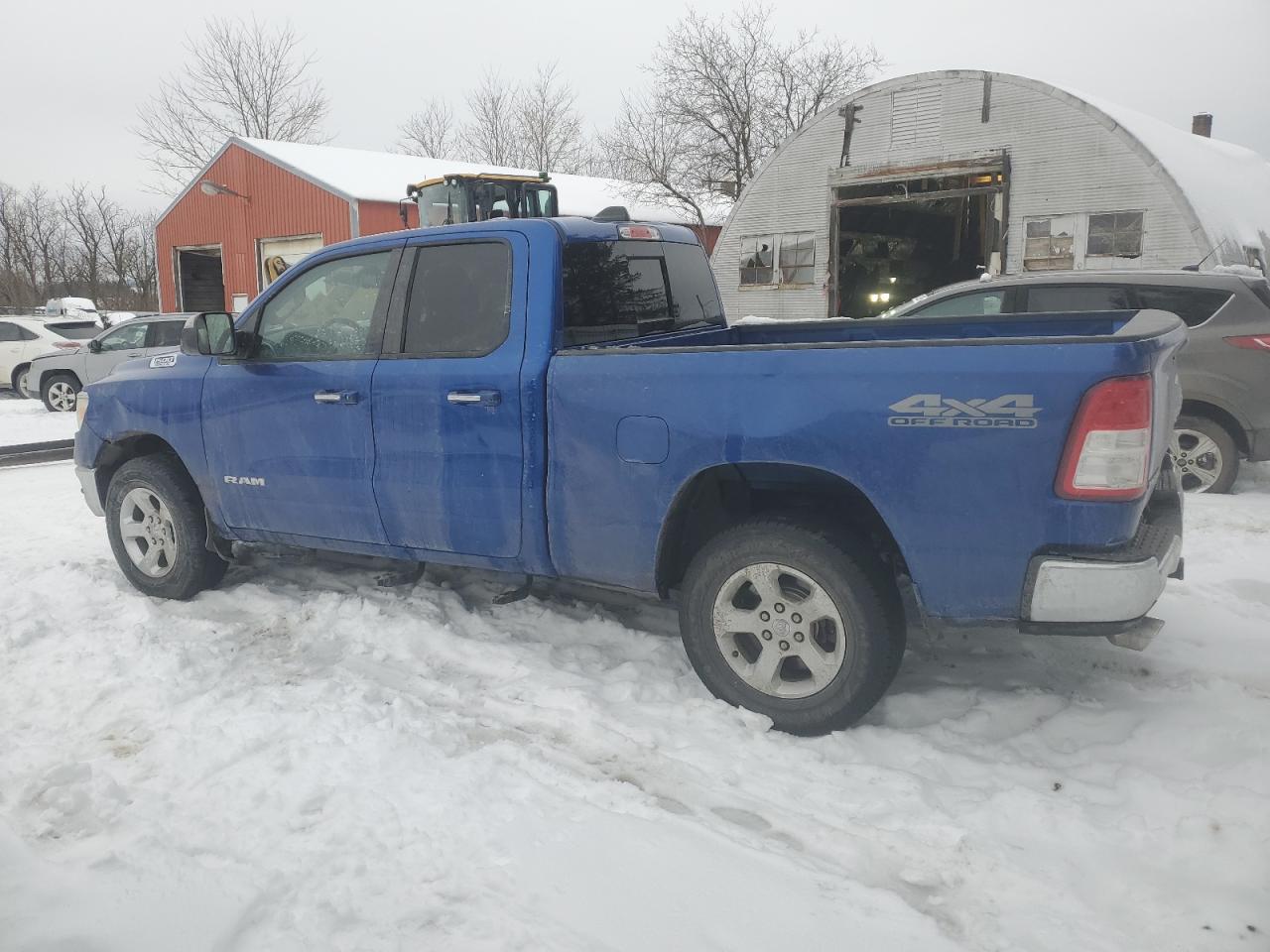2019 RAM 1500 VIN 1C6SRFBT1KN679444 Copart auction photo, undercarriage / mechanical damage thumbnail 2