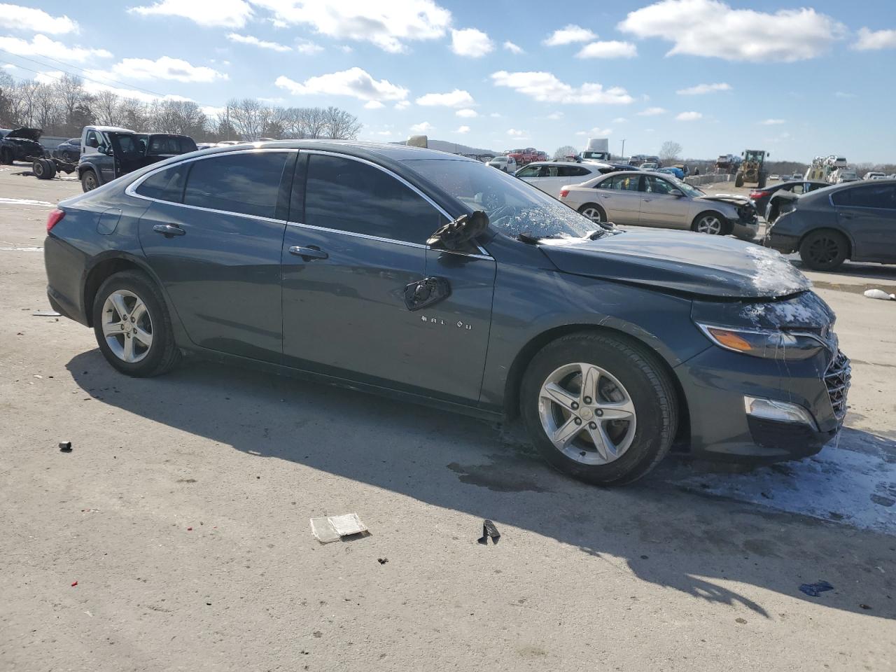 2020 Chevrolet Malibu VIN 1G1ZB5ST0LF139917 Copart auction photo, all over damage thumbnail 4