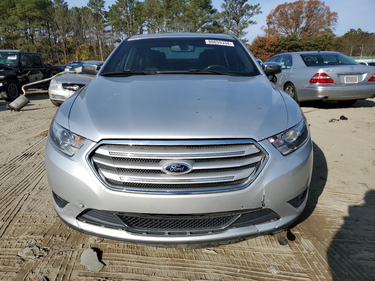 2013 Ford Taurus VIN 1FAHP2F83DG165745 Copart auction photo, side damage thumbnail 5
